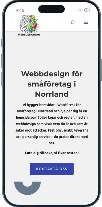 Responsiv design Responsiv design på en iPhone